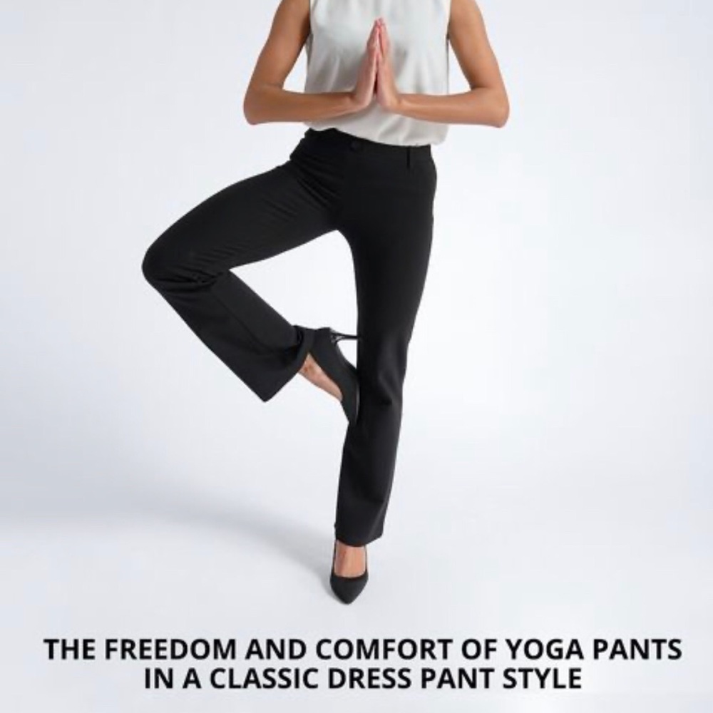 Dress Pant Yoga Pant- Betabrand- 1X PETITE